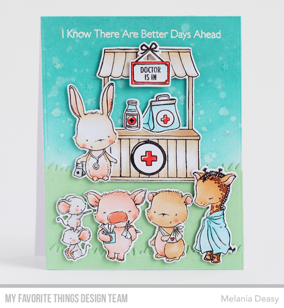 My Favorite Things Feel Better Clear Stamps (SY-29) (OUTLET)