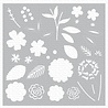 My Favorite Things Flower Bouquet Builder Stencil (ST-166) (OUTLET)
