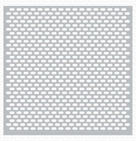 My Favorite Things Punched Pattern Stencil (ST-154) (OUTLET) My Favorite Things Punched Pattern Stencil (ST-154) (OUTLET)