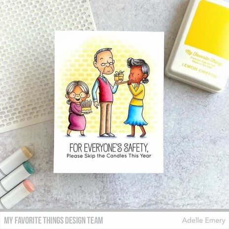 My Favorite Things Punched Pattern Stencil (ST-154) (OUTLET) My Favorite Things Punched Pattern Stencil (ST-154) (OUTLET)