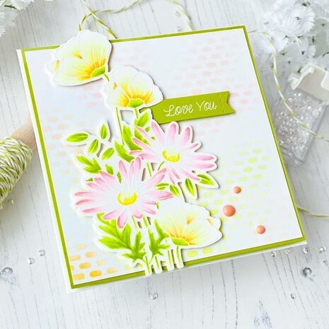 My Favorite Things Punched Pattern Stencil (ST-154) (OUTLET) My Favorite Things Punched Pattern Stencil (ST-154) (OUTLET)