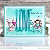 My Favorite Things My Punny Valentine Clear Stamps (RAM-048) (OUTLET)