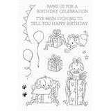 My Favorite Things Itching to Tell You Happy Birthday Clear Stamps (RAM-028) (OUTLET)