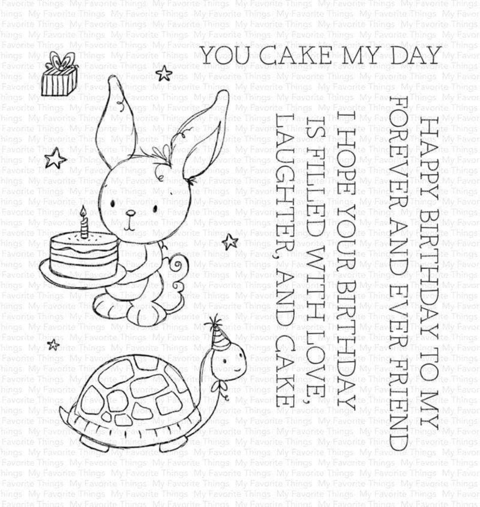 My Favorite Things You Cake My Day Clear Stamps (RAM-019) (OUTLET)
