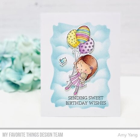 My Favorite Things Beautiful Birthday Girl Clear Stamps (RAM-018) (OUTLET)