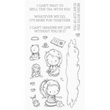 My Favorite Things Spill the Tea Clear Stamps (RAM-015) (OUTLET)