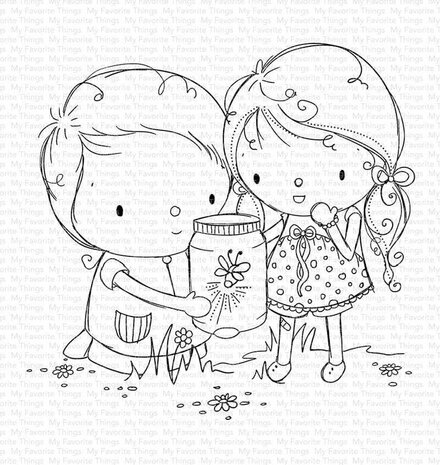 My Favorite Things Firefly Friends Clear Stamps (RAM-013) (OUTLET)