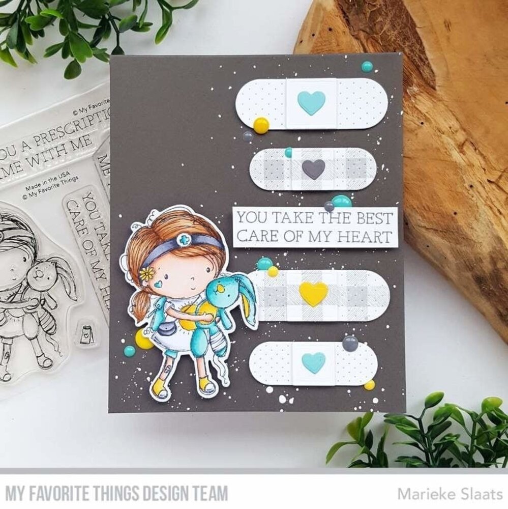 My Favorite Things Care of My Heart Clear Stamps (RAM-006) (OUTLET)