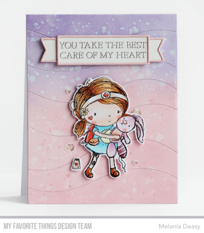My Favorite Things Care of My Heart Clear Stamps (RAM-006) (OUTLET)