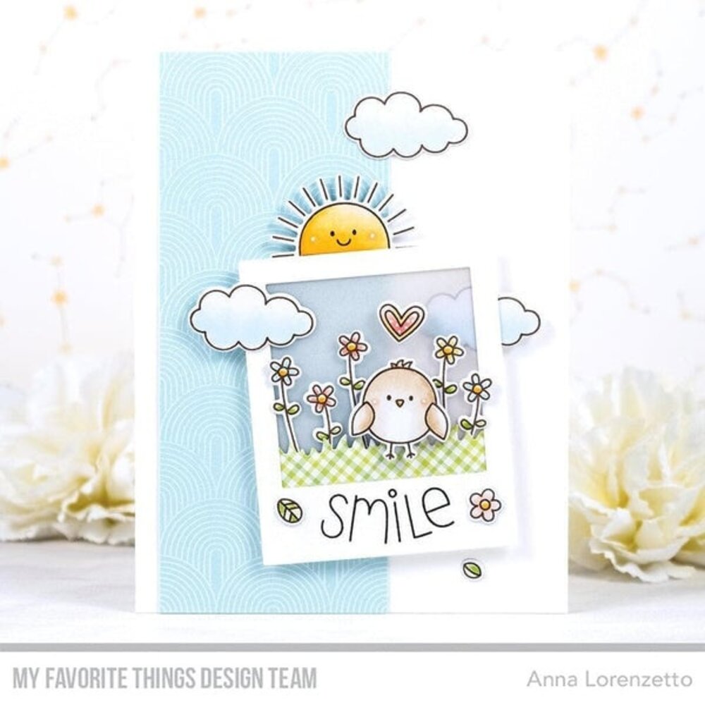 My Favorite Things Sending Sunshine and Smiles Clear Stamps (MSTN-007) (OUTLET)