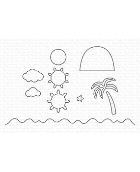My Favorite Things Island Paradise Die-Namics (MFT-2559) (OUTLET)