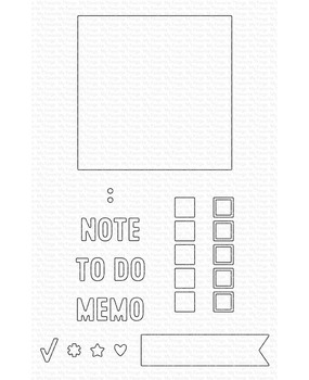 My Favorite Things Sticky Note Die-namics (MFT-2525) (OUTLET)