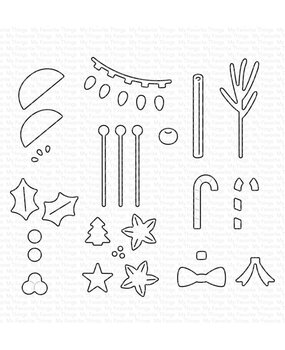 My Favorite Things Christmas Garnish Die-namics (MFT-2395) (OUTLET)