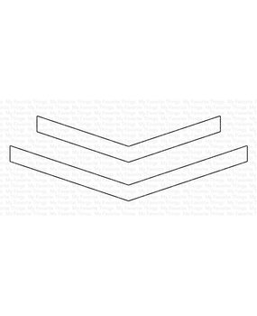 My Favorite Things Chevron Stripes Die-namics (MFT-2301) (OUTLET)