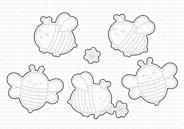 My Favorite Things Honey Bees Die-namics(MFT-2173) (OUTLET)