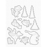 My Favorite Things Put the Jolly in the Holidays Die-namics (MFT-2113) (OUTLET)