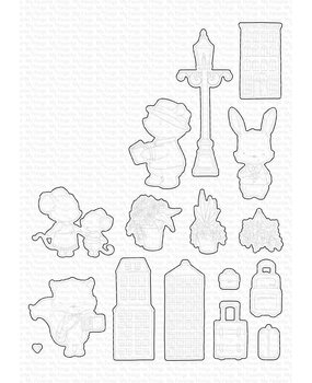 My Favorite Things Travel Plans Die-namics (MFT-1997) (OUTLET)