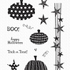 My Favorite Things Primitive Pumpkins Clear Stamps (LJD-100) (OUTLET)