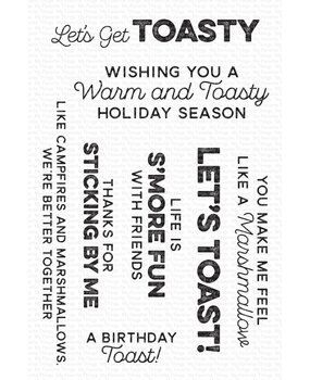 My Favorite Things Get Toasty Clear Stamps (CS-839) (OUTLET)