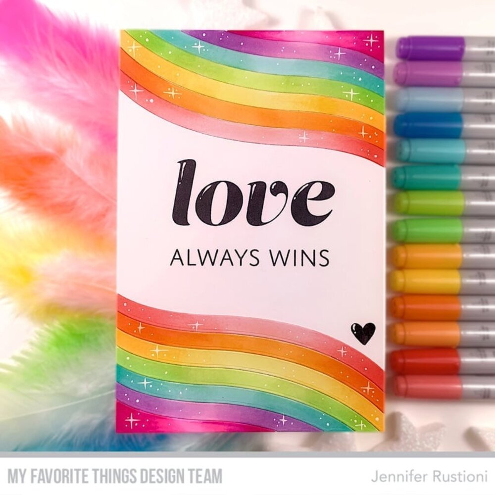 My Favorite Things Pride Is for Everyone Clear Stamps (CS-799) (OUTLET)