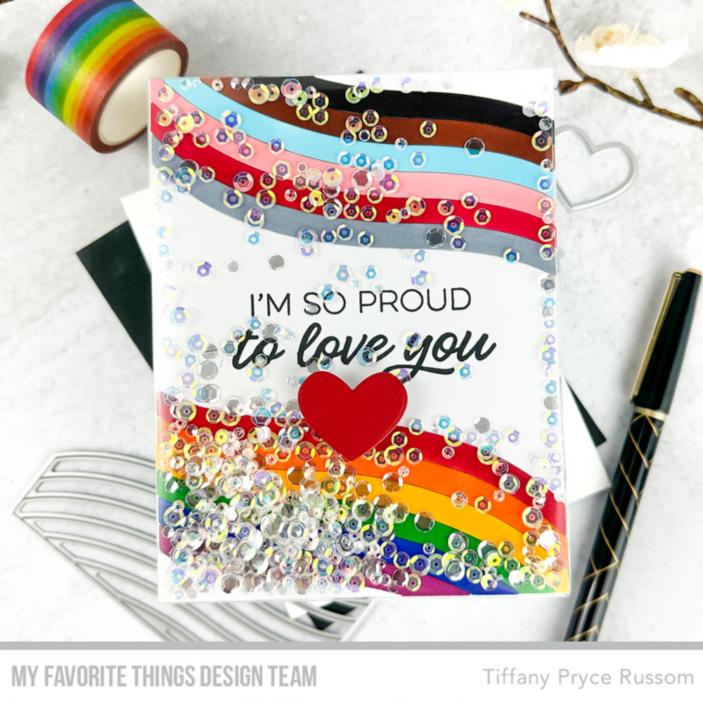 My Favorite Things Pride Is for Everyone Clear Stamps (CS-799) (OUTLET)