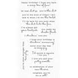 My Favorite Things Toilet Talk Clear Stamps (CS-759) (OUTLET)