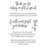 My Favorite Things Inside & Out Thank You Clear Stamps (CS-721) (OUTLET)