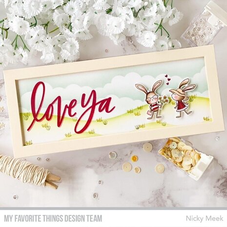 My Favorite Things Love Ya Clear Stamps (CS-633) (OUTLET)