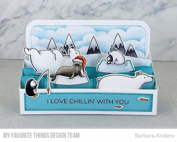 My Favorite Things Chillin’ with You Clear Stamps (CS-617) (OUTLET)