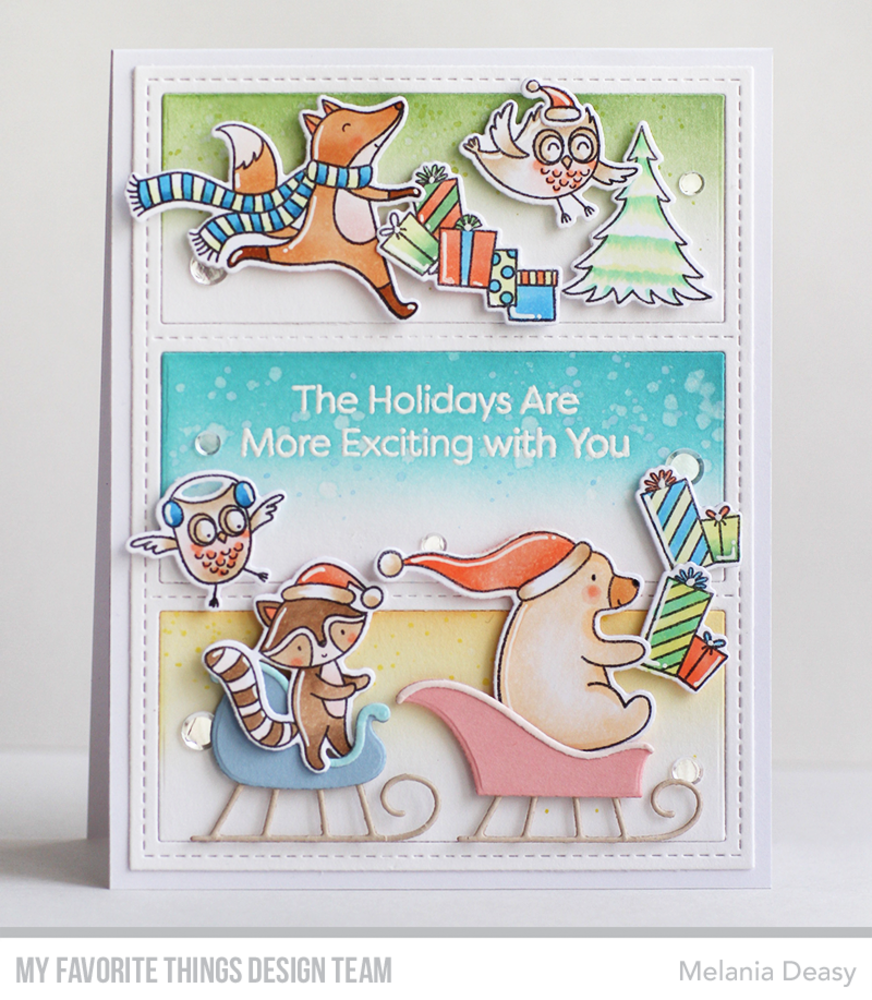 My Favorite Things Put the Jolly in the Holidays Clear Stamps (CS-612) (OUTLET)