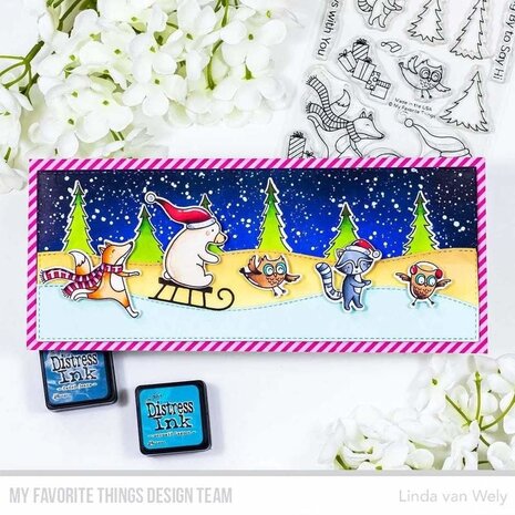 My Favorite Things Put the Jolly in the Holidays Clear Stamps (CS-612) (OUTLET)