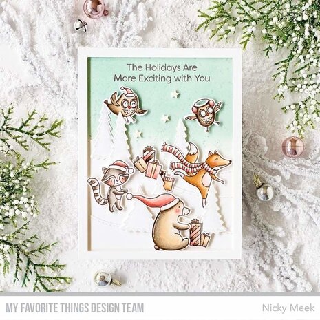 My Favorite Things Put the Jolly in the Holidays Clear Stamps (CS-612) (OUTLET)