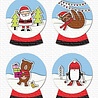 My Favorite Things Snow Globe Singles Clear Stamps (CS-611) (OUTLET)