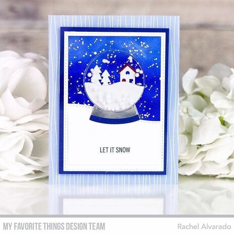 My Favorite Things Snow Globe Singles Clear Stamps (CS-611) (OUTLET)