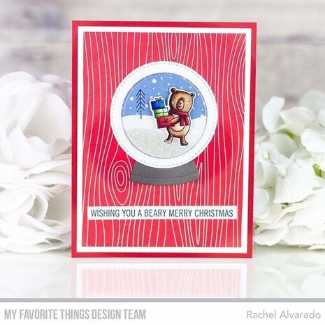 My Favorite Things Snow Globe Singles Clear Stamps (CS-611) (OUTLET)