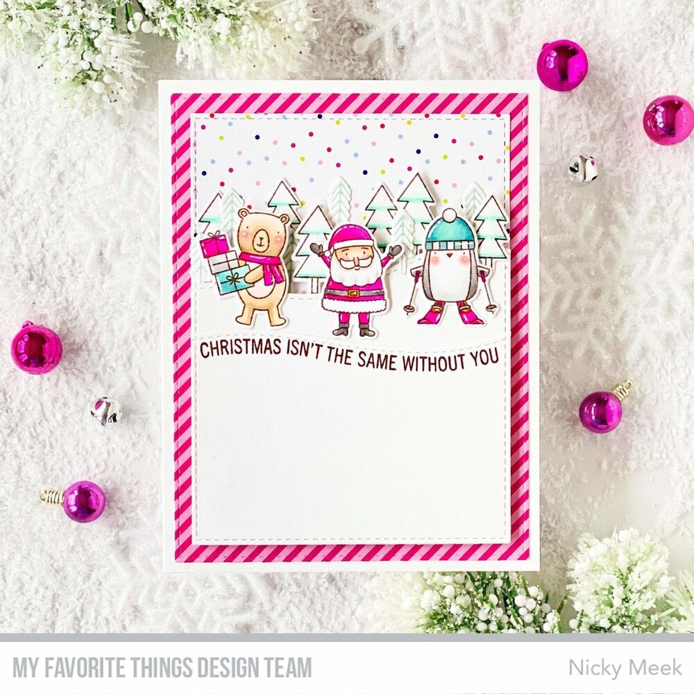 My Favorite Things Snow Globe Singles Clear Stamps (CS-611) (OUTLET)