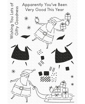 My Favorite Things Gifts from Santa Clear Stamps (CS-595) (OUTLET)