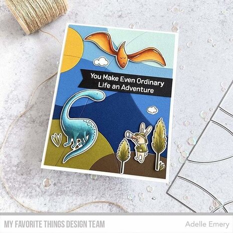 My Favorite Things Dino Adventure Clear Stamps (CS-591) (OUTLET)