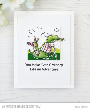 My Favorite Things Dino Adventure Clear Stamps (CS-591) (OUTLET)