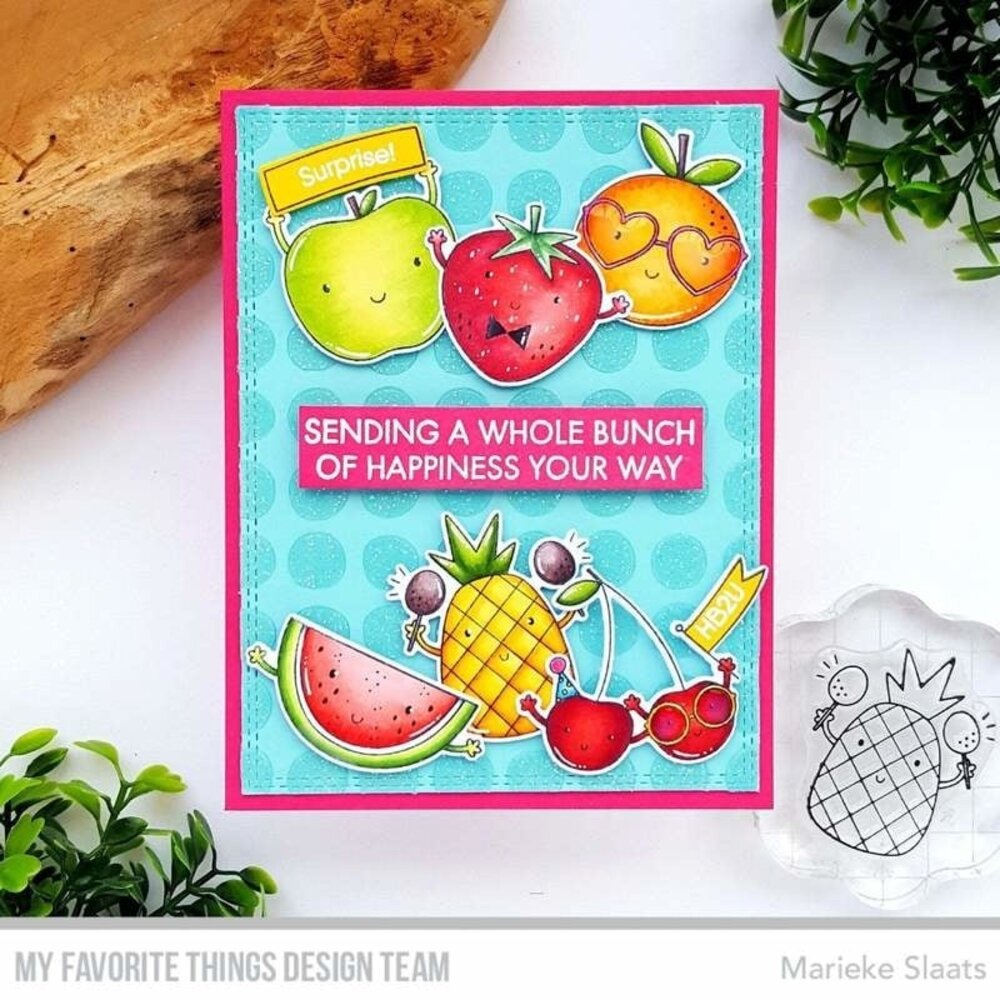 My Favorite Things Bunch of Happiness Clear Stamps (CS-579) (OUTLET)