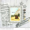 My Favorite Things Beach Bear Clear Stamps (CS-577) (OUTLET)