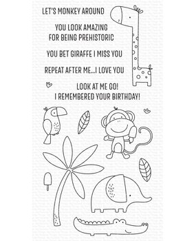 My Favorite Things Summer Safari Clear Stamps (CS-572) (OUTLET)