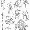 My Favorite Things Let's Work Together Clear Stamps (CS-566) (OUTLET)