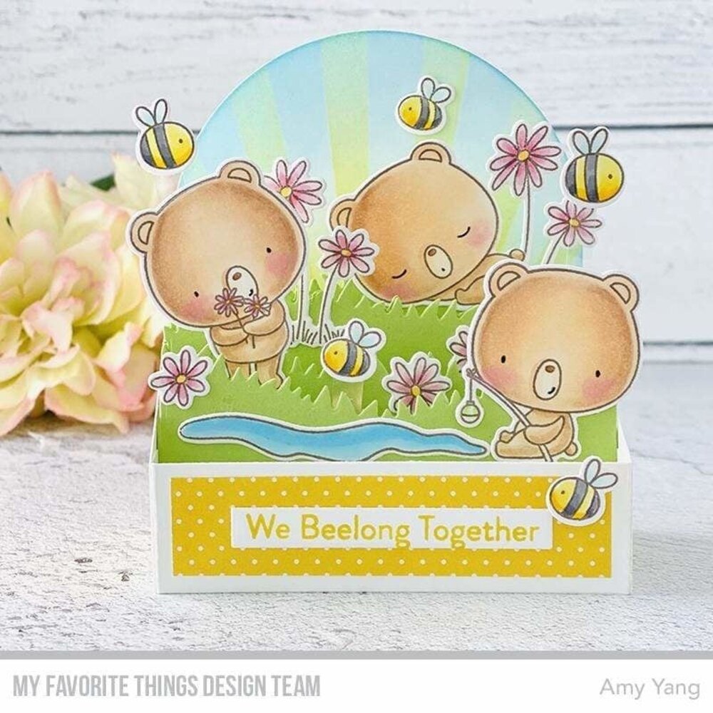 My Favorite Things We Beelong Clear STamps (CS-565) (OUTLET)