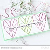 My Favorite Things Heart Burst Hellos Clear Stamps (CS-562) (OUTLET)