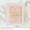 My Favorite Things Heart Burst Hellos Clear Stamps (CS-562) (OUTLET)