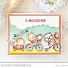 My Favorite Things Wheelie Great Friend Clear Stamps (CS-551) (OUTLET)