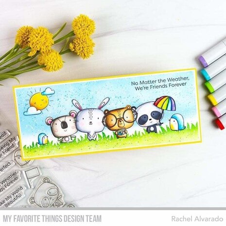 My Favorite Things Weather With You Clear Stamps (CS-550) (OUTLET)