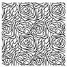My Favorite Things Abstract Roses Background Rubber Stamp (BG-145) (OUTLET)
