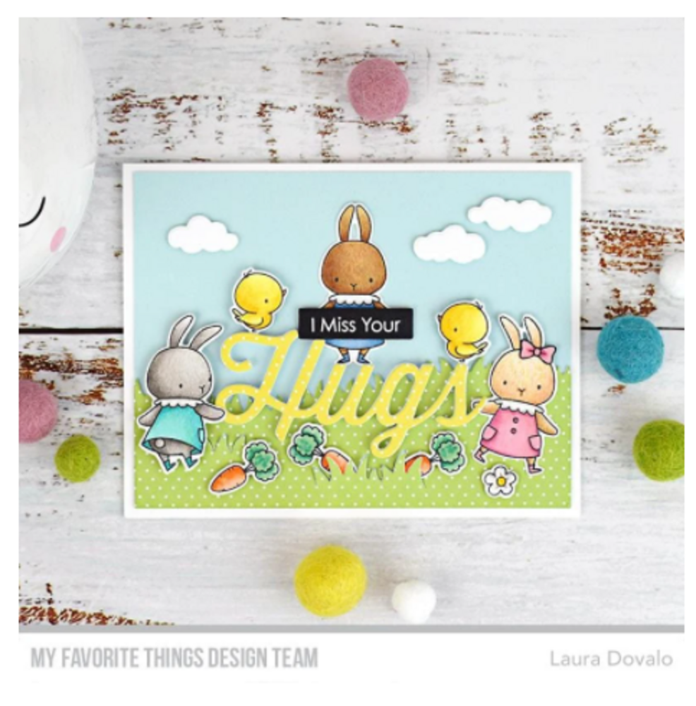 My Favorite Things Somebunny Clear Stamps (BB-118) (OUTLET)